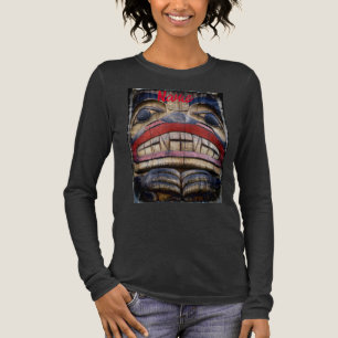 Totem Pole Face Thunder_Cove Tri-Blend Shirt