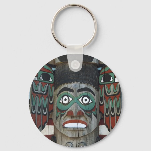 Totem Pole Keychain (Front)