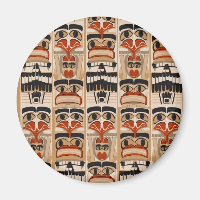 Totem Pole Magnet (Front)