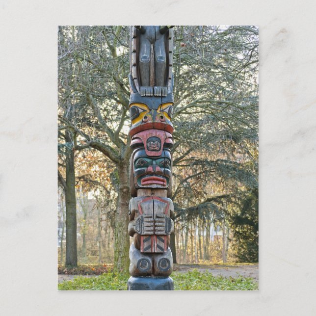 Totem Pole Postcard (Front)