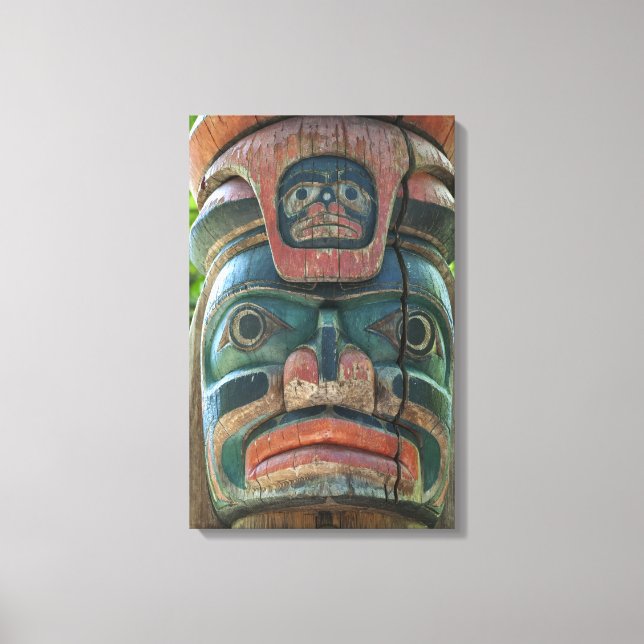 Totem Pole Wrapped Canvas (Front)