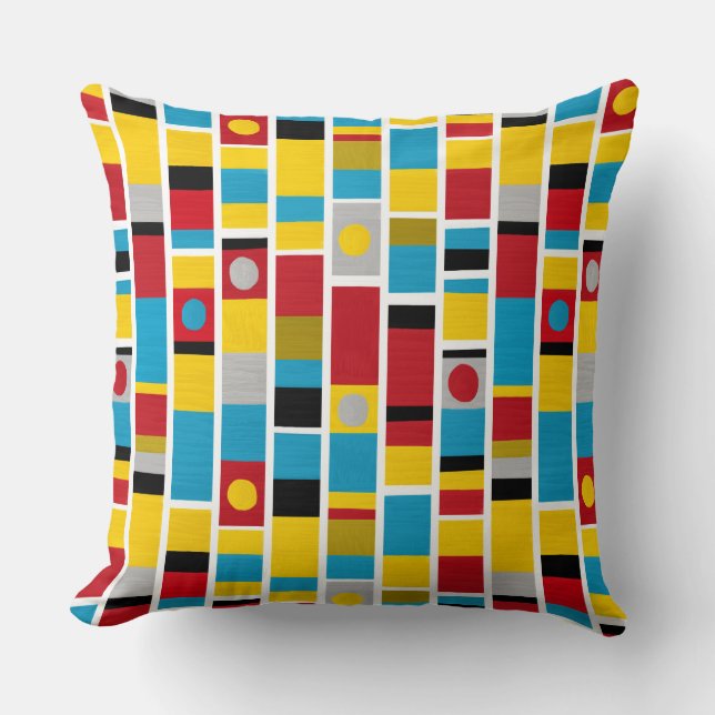 Totem Stripes Cushion (Front)