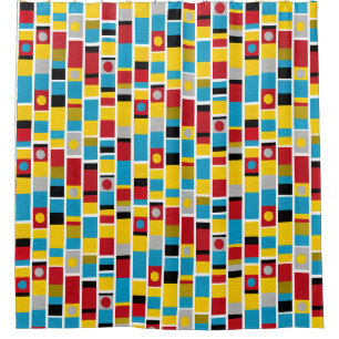 Totem Stripes Shower Curtain