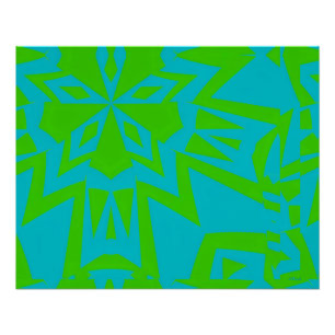 Totemly Abstract Poster