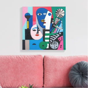 Totems III - Canvas Art Print