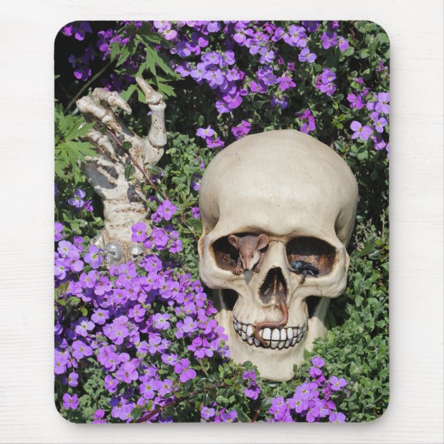 Totenkopf - Gothic Mauspad Mouse Pad (Front)