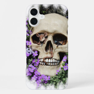Totenkopf Schädel - Gothic / iPhone Hüllen 16 Plus Case