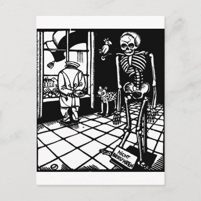 Totentanz Death Marches By postcard (Front)