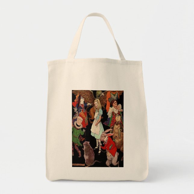 TOTES - ALICE IN WONDERLAND CARRY ALL - SCHOOL (Front)