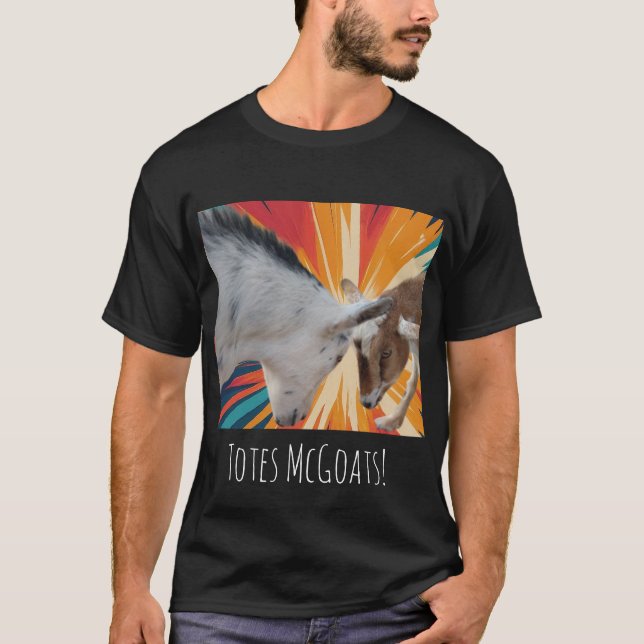Totes McGoats Colour Collision T Shirt (Front)