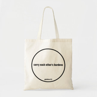 Totes with scriptures
