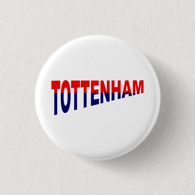 Tottenham 3 Cm Round Badge (Front)