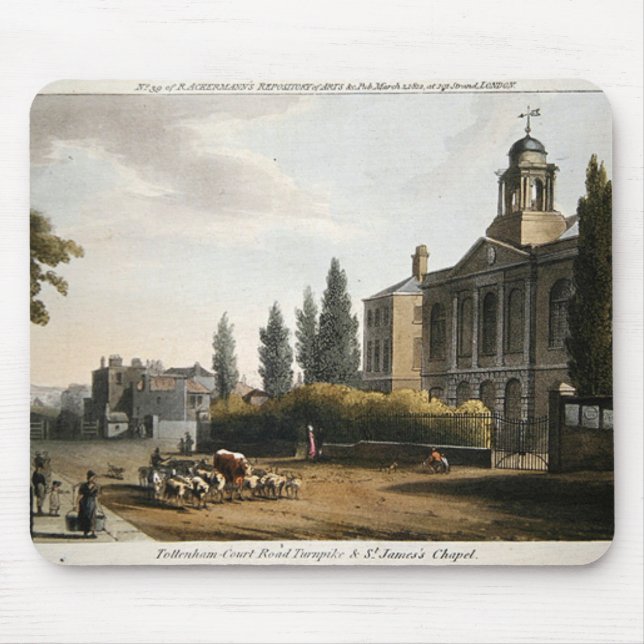 Tottenham Court Road Turnpike Mouse Pad (Front)