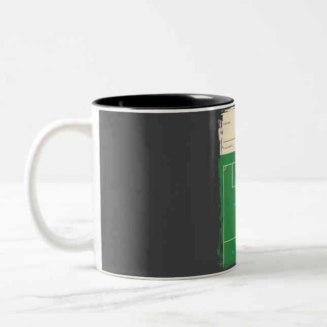 Tottenham Lucas Moura Late Goal Book Cover Poster  Two-Tone Coffee Mug (Left)