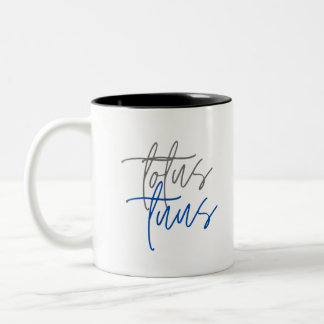 Totus Tuus Two-Tone Coffee Mug