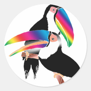 Tou Toucans Classic Round Sticker