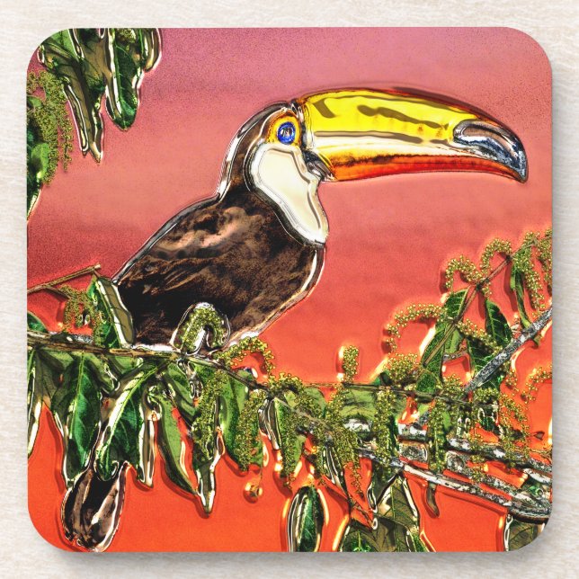 Toucan 2 Coaster (Front)