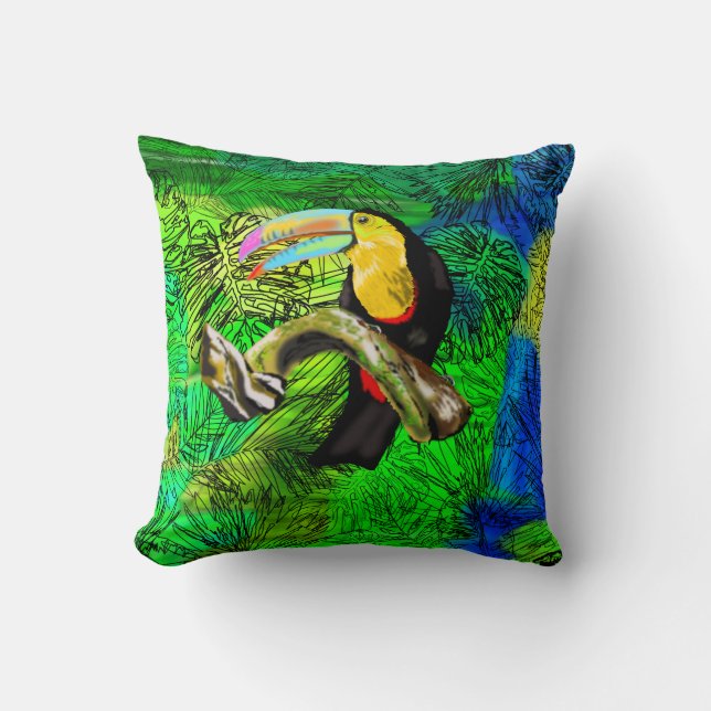 Toucan 3 cushion (Front)
