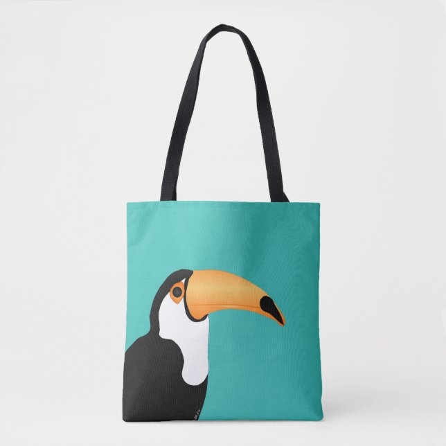 Toucan Allover Tote Bag (Front)
