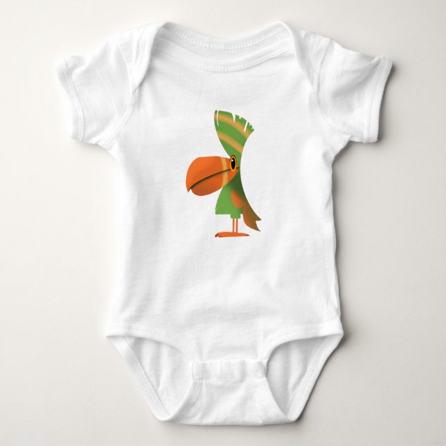 Toucan Baby Bodysuit (Front)