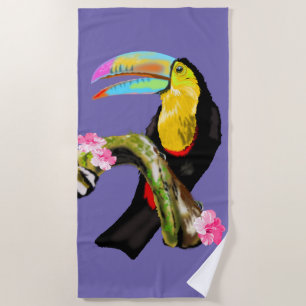 Toucan - beach towel