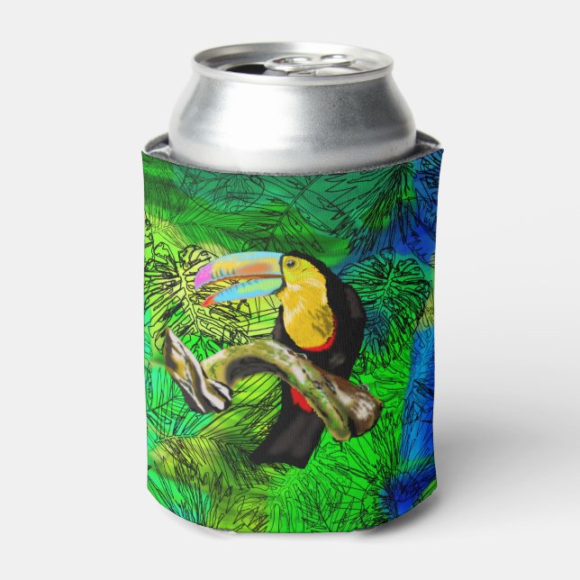 Toucan Bird Can Cooler (Can Front)