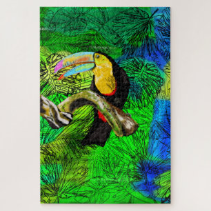 Toucan Bird Jigsaw Puzzle Toco