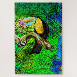 Toucan Bird Jigsaw Puzzle Toco