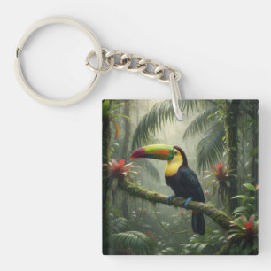 Toucan Bird Key Ring