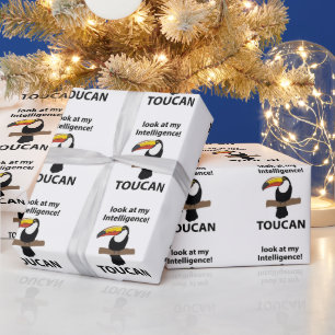 Toucan Bird Tropical Funny Wrapping Paper