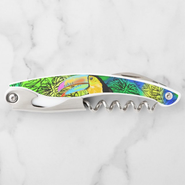 Toucan Bird Waiter's Corkscrew Toco (Front)