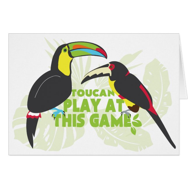 Toucan Card (Front Horizontal)