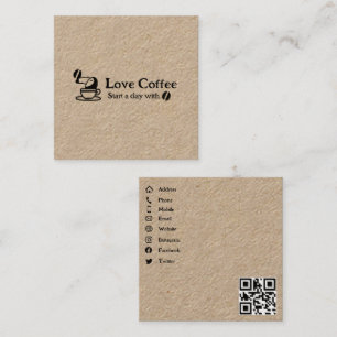 Toucan coffee card