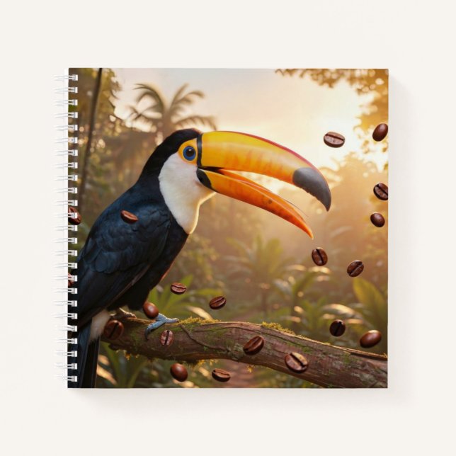 TOUCAN - COFFEE QUEEN NOTEBOOK (Front)