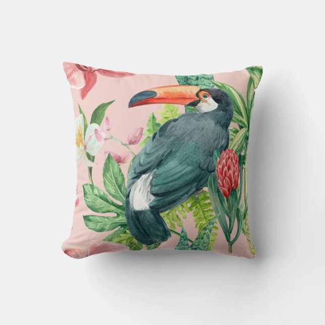 Toucan Cushion (Front)