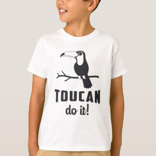 Toucan Do It Bird Watcher Watching Funny Toucans T-Shirt