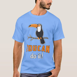 Toucan Do It Bird Watcher Watching Retrooucans boy T-Shirt