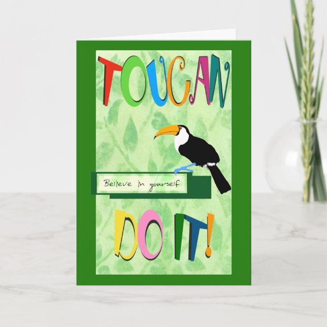 TOUCAN DO IT - CARD (Front)