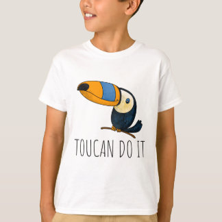 Toucan do it, cute funny toucan for kids T-Shirt
