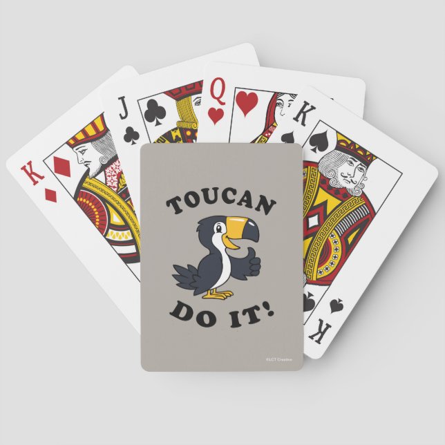 Toucan Do It Playing Cards (Back)