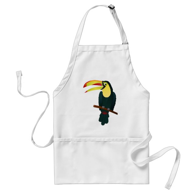 Toucan Drawing Standard Apron (Front)