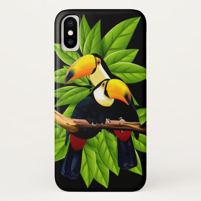Toucan Duo Case-Mate iPhone Case (Back)