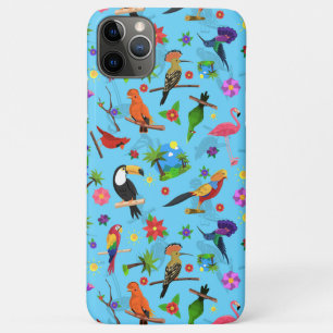 Toucan Flamingo And Arara Seamless Birds Pattern Case-Mate iPhone Case