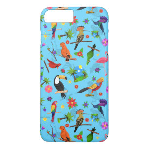 Toucan Flamingo And Arara Seamless Birds Pattern Case-Mate iPhone Case