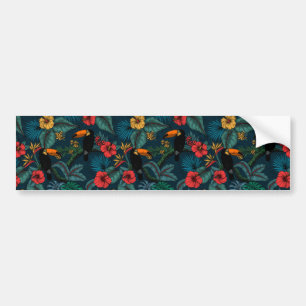 Toucan garden 2 bumper sticker