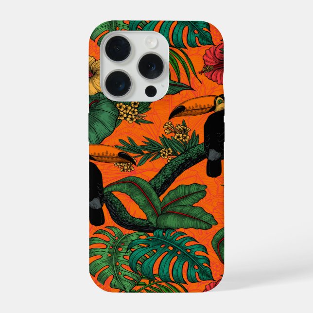 Toucan garden iPhone case (Back)