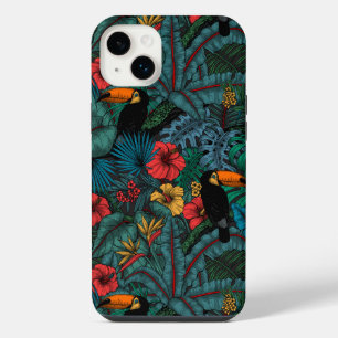 Toucan garden iPhone 14 plus case