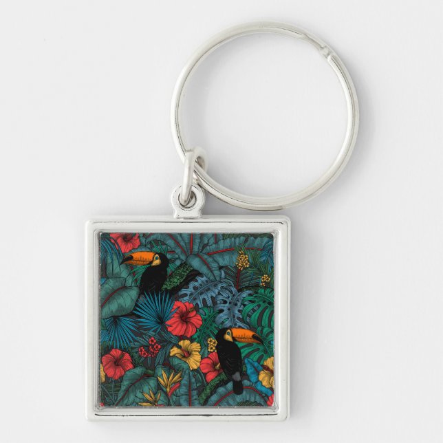 Toucan garden key ring (Front)