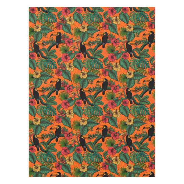 Toucan garden tablecloth (Front)