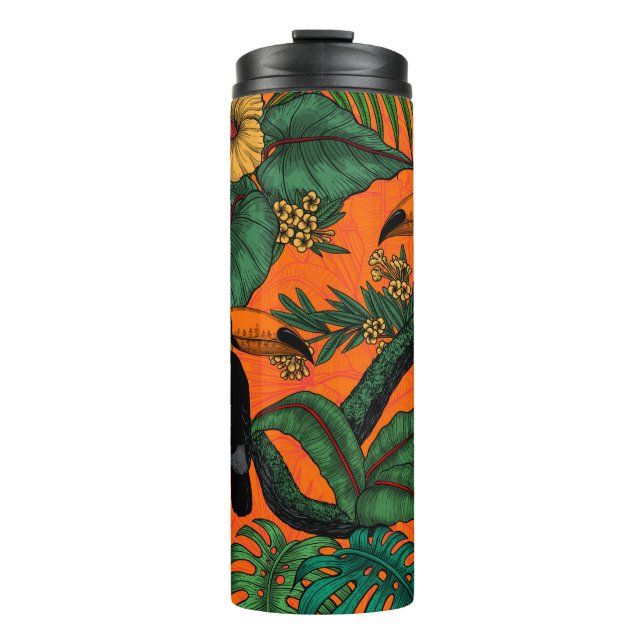Toucan garden thermal tumbler (Front)